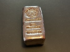 10 oz Scottsdale Mint "Chunky" .999 Silver Bar 95.00 per troy oz