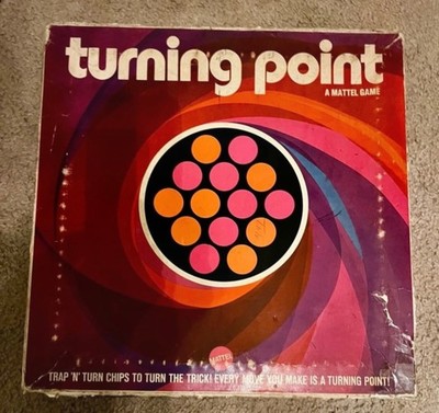 COMPLETE Vintage Turning Point Game from Mattel 1969, Rare, Fun