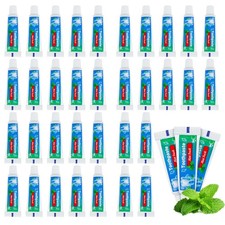 0.176 oz Bulk Travel Size Toothpaste,300 Tubes 5 1 Ounce (Pack of 300), White  1.10 per gallon