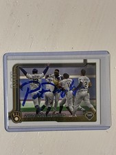 Pat Murphy Signed 2025 Topps Brewers #396 Team Card Autographed Auto