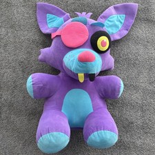 Funko Five Nights at Freddy's Blacklight Foxy 24” Jumbo Giant Plush 2018 Purple