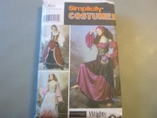 Simplicity Costumes - Pattern 9966 - Size HH 6,8,10,12 