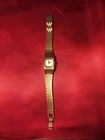 Seiko Women’s Watch 1100-5539 White Dial Gold Tone Bracelet Manual Wind/ Vintage