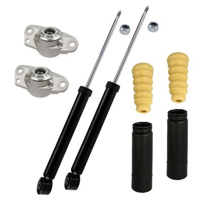 2 Serien Stoßdämpfer hinten Gas Domlager Pufferset für VW Eos 1F Scirocco 137