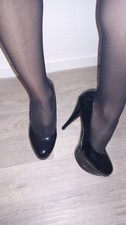 Sexy Lack Pumps Oft Getragen Sammler Stück High Heels Gr. 38 Gebraucht 