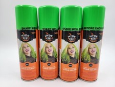 Hyde and EEK Boutique Spray on Temporary Green Hair Color Lot Of 4