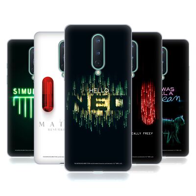 OFFICIAL THE MATRIX RESURRECTIONS KEY ART GEL CASE FOR GOOGLE ONEPLUS PHONES