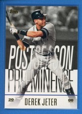 2018 Topps Update Series Postseason Preeminence #PO-4 Derek Jeter Yankees