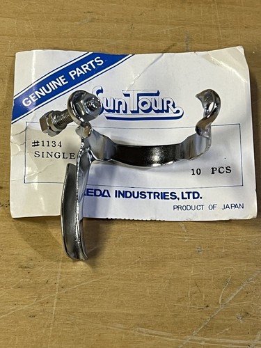 NOS vintage Suntour Clamp On Cable Guide Derailleur Shift 28.6 Road Touring 1134 - Picture 3 of 3