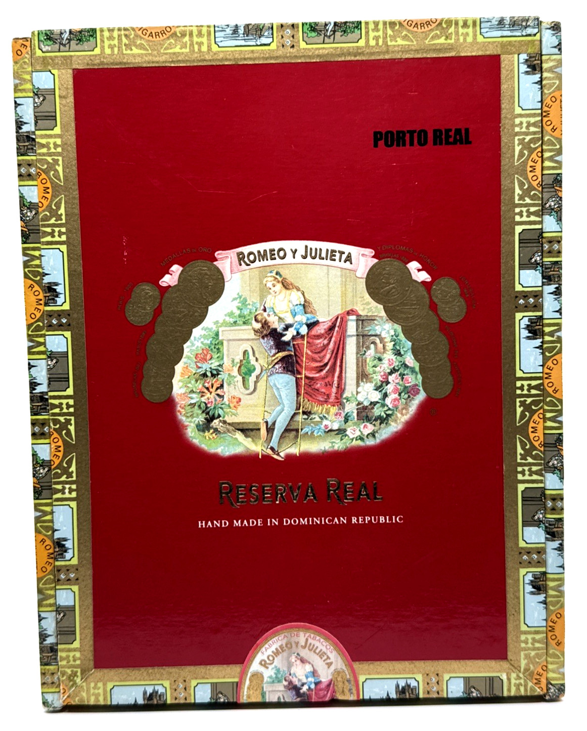 Romeo Y Julieta Reserva Real Porto Real Empty Wood Cigar Box