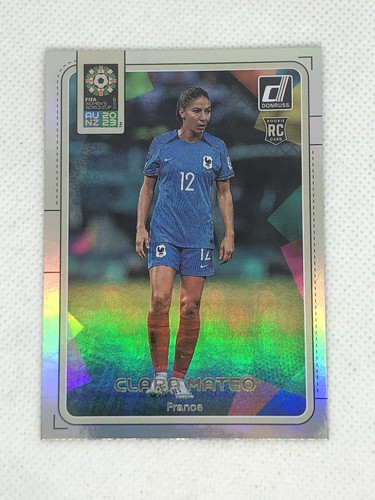 2023 Donruss Womens World Cup | Clara Mateo France | RC Silver Foil! - 第 1/2 張圖片
