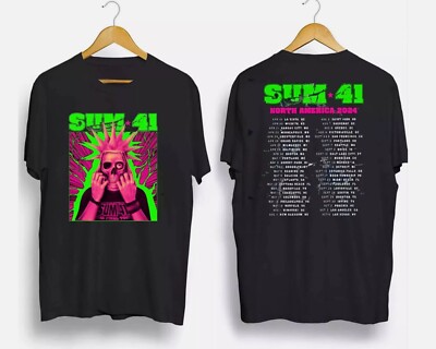 Sum 41 Tour of the Setting Sum 2024-2025 Tour T-shirt All Size S-5XL
