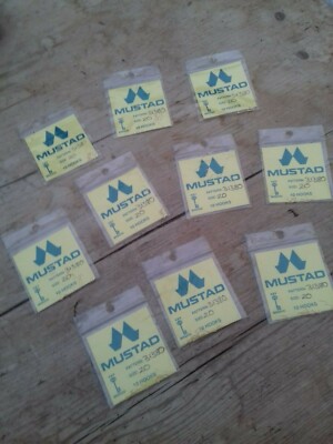 Mustad vergoldete Spatenendhaken Gr. 20