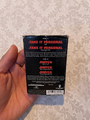 Gang Starr Take it Personal Cassette Tape | eBay