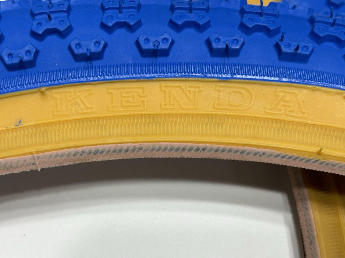 KENDA TIRE K50-402 BMX TYPE 20 x 1.75 BLUE SET | eBay