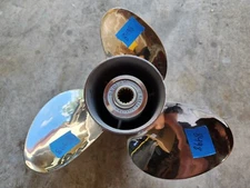 NEW 14 1/4" X 17P SOLAS NEW SATURN SS PROP, 2531-143-17, OMC EVINRUDE, P8498