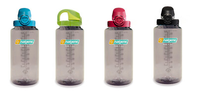 Nalgene Trinkflasche OTF Sustain - 1 Liter, aubergine, mit Namensgravur
