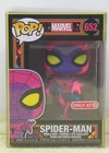 Funko Pop Marvel: SPIDER-MAN #652 Blacklight Target Exclusive W Soft Protector
