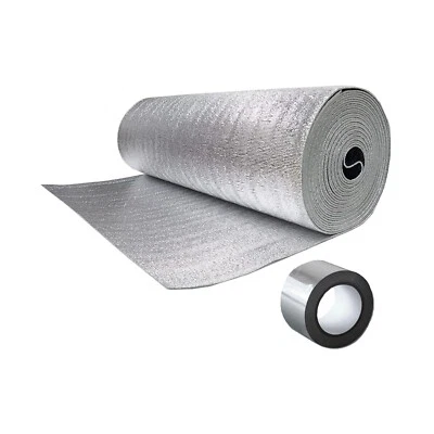 Foil & Foam Insulation Kit 1.2m x 25m (75% OFF) - See Description.