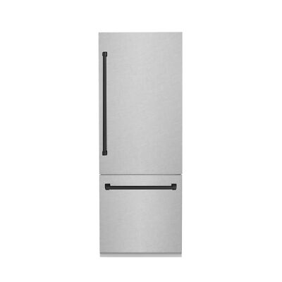 ZLINE NEW 30 BUILT-IN DURASNOW STAINLESS STEEL REFRIGERATOR ICE