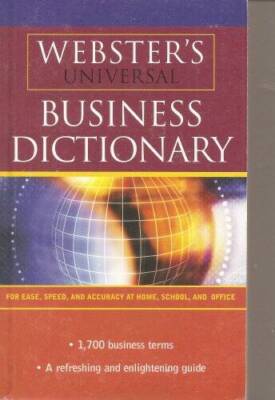 Webster's Universal Business Dictionary - Paperback - GOOD