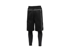 Felpa PUMA X UEG 571714 vintage designer pantaloni da jogging neoprene nero raro XXL