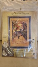 Vintage Paragon Needlepoint Craft Kit Evening Prayer 16" x 24" Unused 1975