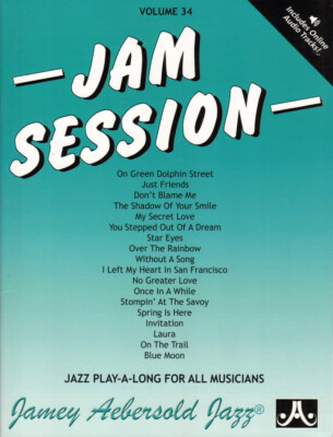 Jamey Aebersold Jazz Play-Along 34 Jam Session Noten mit Download Code