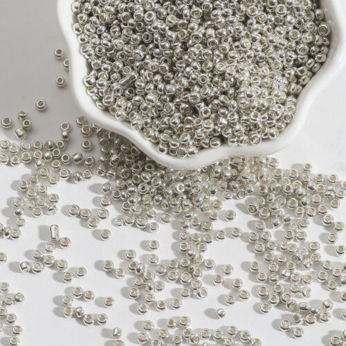 2000 pcs Small Glass Beads 2mm (10/0) + Storage Box Metallic Jewelry making - Picture 12 of 17