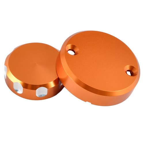 CNC Front & Rear Brake Reservoir Cover For KTM 1290 Super Adventure S 2018-2020 - Foto 2 di 6