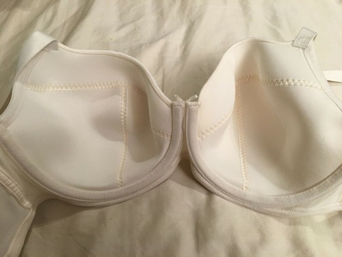 Reggiseno Cacique Lane Bryant grazioso bianco brillante 42C DOLCE ๐ LEGGI - Foto 2 di 6