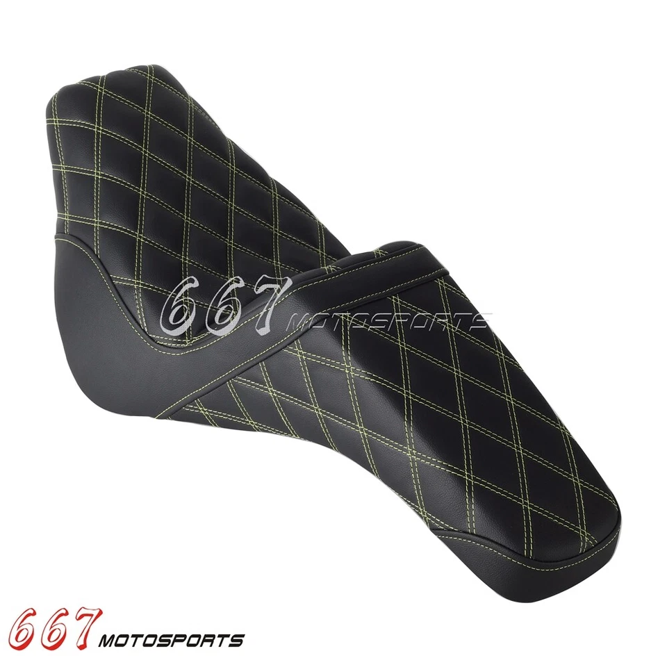 For Harley Softail FLHCS Street Bob FXBBS FXBB 2018-2025 Club Style LS 2-UP Seat — 第 4/4 张图片