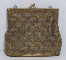 Vintage La Regale Beaded Purse Handbag Evening Clutch