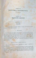 ISTITUZIONI DI ANATOMIA DELL'UOMO. VOL II CHIARUGI SOCIETA' EDITTRICE LIBRARIA