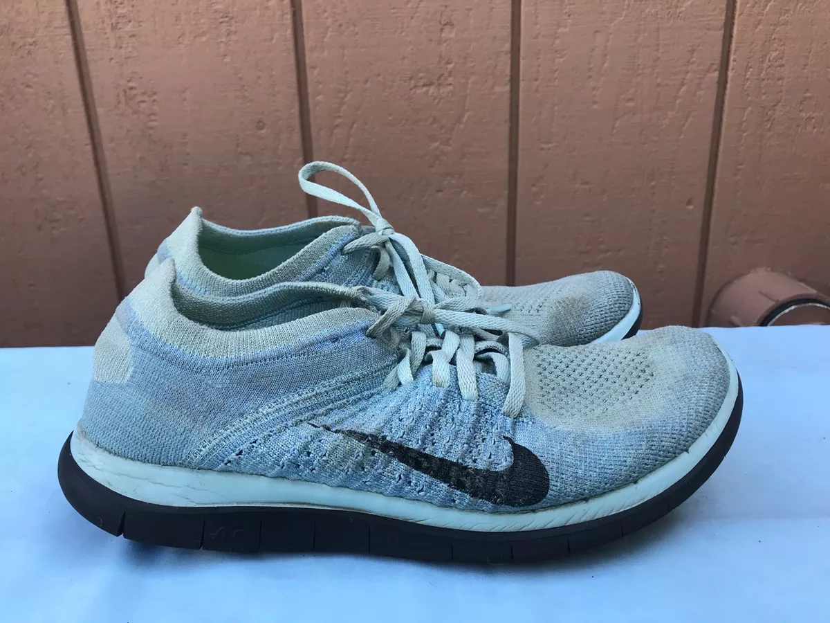 Nike Free 4.0 Flyknit Women s US 8 Running Sneaker Shoes Blue Aqua 631050 402 A6