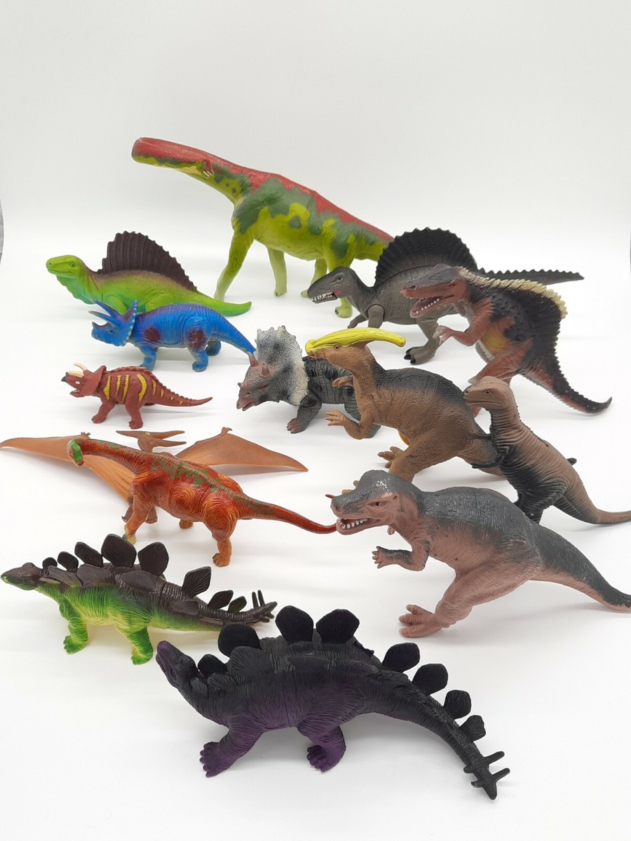 Dinosaurs toy lot Used (14 Count)