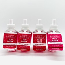 4/BULBS BATH BODY WORKS CACTUS BLOSSOM Home Fragrance Wallflowers 0.8 Fl Oz
