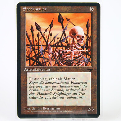 MTG Magic the Gathering TCG Speermauer Renaissance