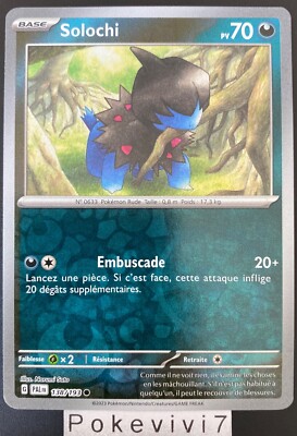Carte Pokemon Solochi _ Carte Pokemon Solochi Rare – SMZWL