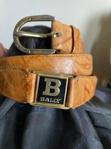 orange bally belt
