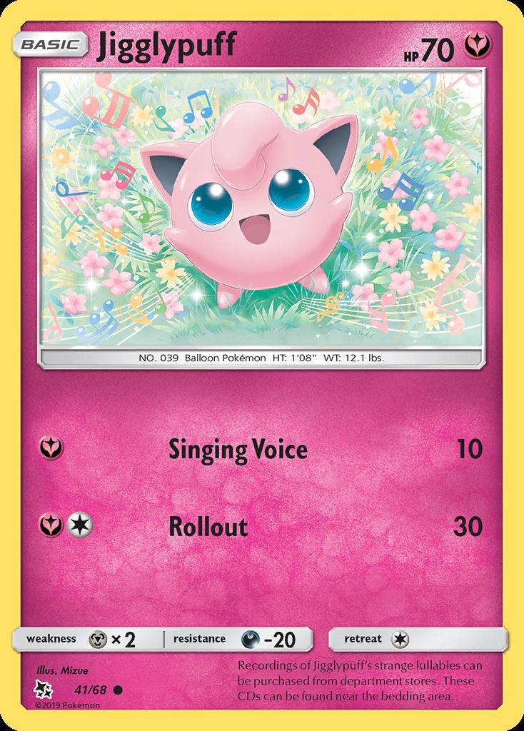 ZoraaFluffyCabin シークレット Pokemon Jigglypuff (41/70) Hidden Fates LP | eBay