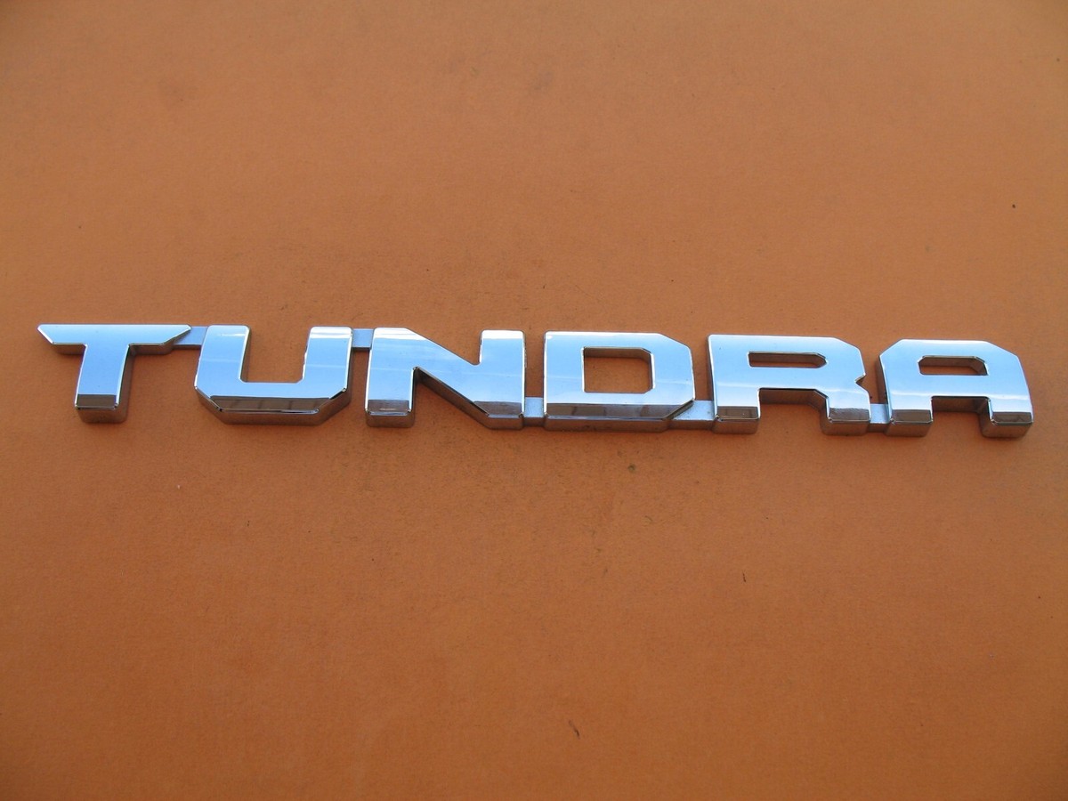 2014-2020 TOYOTA TUNDRA LEFT RIGHT SIDE DOOR EMBLEM LOGO BADGE