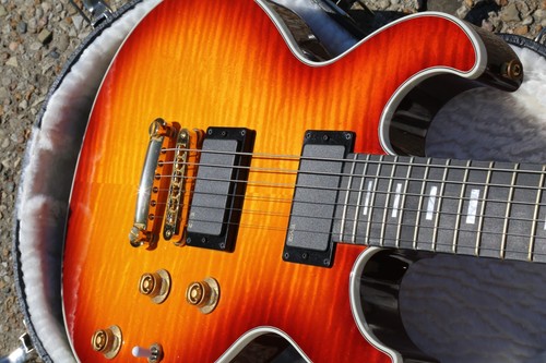 2008 Gibson Longhorn GUITAR OF THE MONTH Cherry Sunburst Mint Condition A++ Rare - Picture 19 of 22