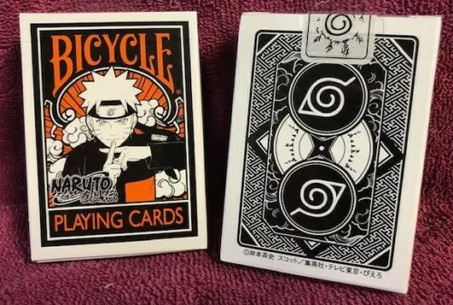 Bicycle naruto cards hotsell