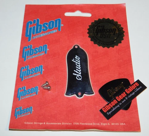 Gibson Les Paul Truss Rod Cover Studio 80's Guitar Parts Standard LPJ Custom NOS