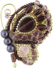 DIY Brooch making kit "Butterfly" 1.8"x1.6"