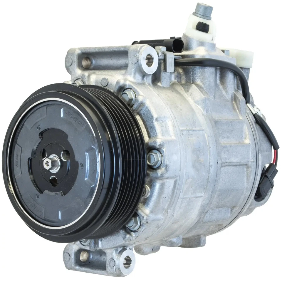 Compressor DENSO 471-1469 com embreagem para 03-06 Mercedes-Benz CLK500 CLK55 AMG - Imagem 2 de 3