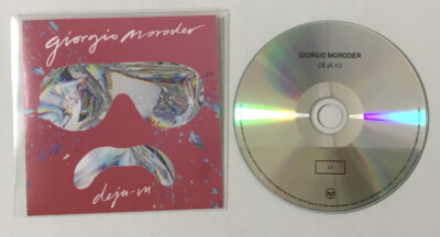 Giorgio Moroder Deja-Vu UK Promo 12 Track Cd Album Kylie Minogue Britney Sia XCX
