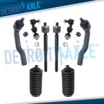8pc Front Suspension Kit Tierod Sway Bar for 99-04 Suzuki Vitara Chevy Tracker