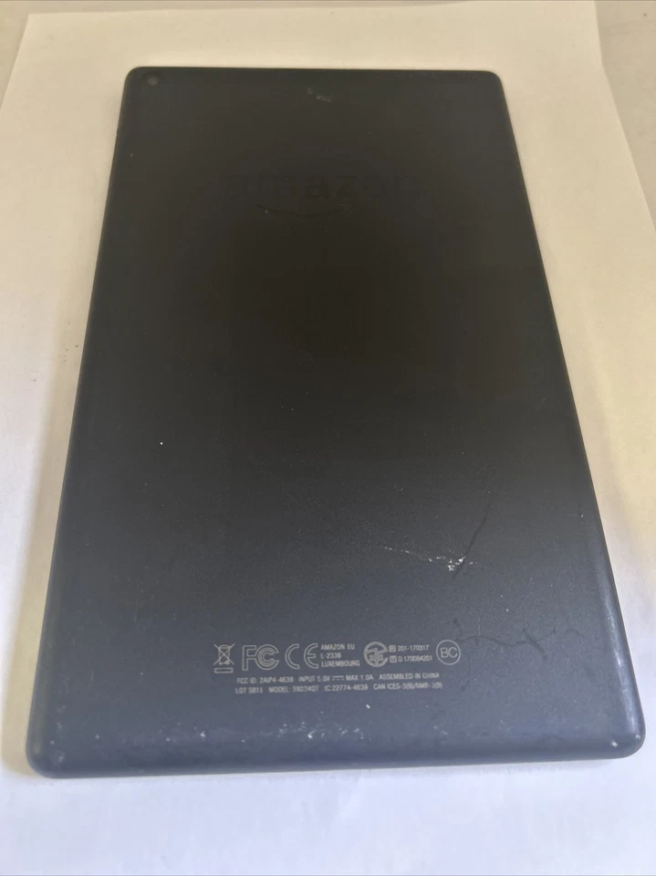 Amazon Fire HD 8 Tablet (7th Gen) SX034QT, 32GB, Wifi, in Black - DP638 - Image 3 of 3